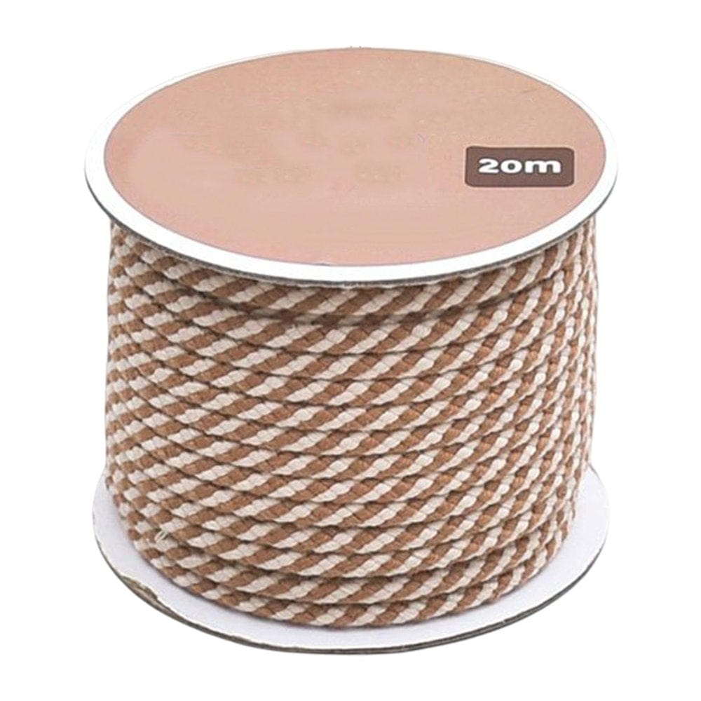 Guy Lines Tent Cord Tent Lanyard Rope for Camping Accessories Outdoor Hiking Brown 30M