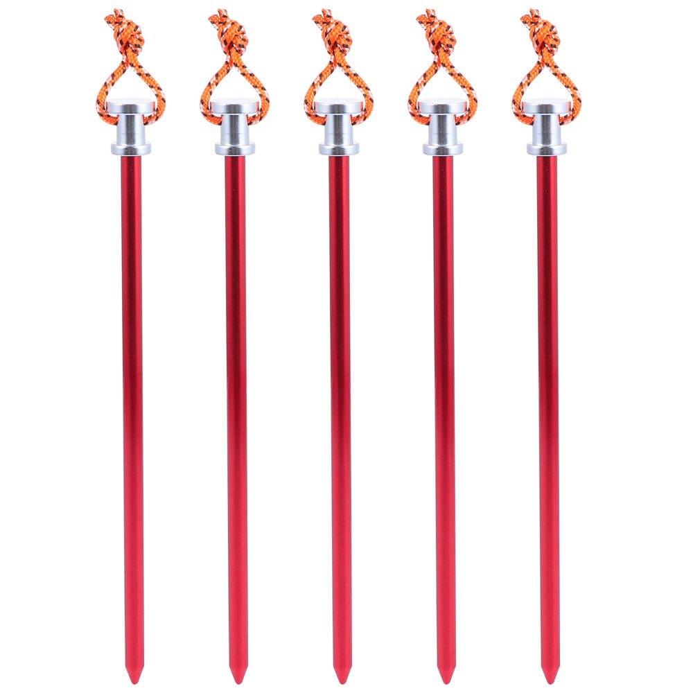 Hemoton 5Pcs Ground Tent Accessories Camping Stakes Tent Stakes Tent Accessories