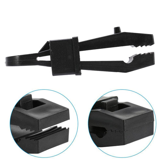 HERCHR Tent Snap, 6Pcs High Strength Plastic Tent Clamp Clips Heavy Duty Locking Tarp Clips for Outdoor Camping, Tent Tighten