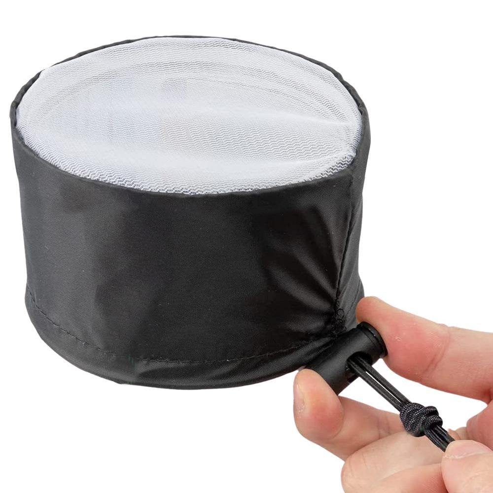 Huoge 2Pcs Grow Tents Vent Filter 4/6/8 Inches Dust-Proof Duct Filter with Fixed Buckle Dust-Proof Ventilation Hood with Fixed Buckle and Nylon Rope Wondeful