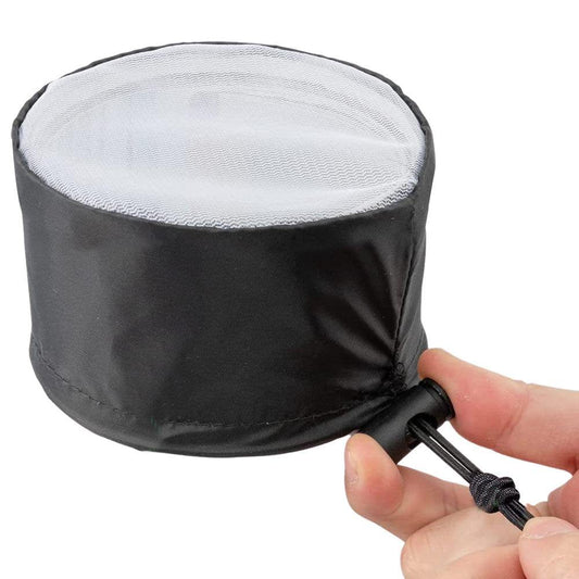 Huoge 2Pcs Grow Tents Vent Filter 4/6/8 Inches Dust-Proof Duct Filter with Fixed Buckle Dust-Proof Ventilation Hood with Fixed Buckle and Nylon Rope Wondeful