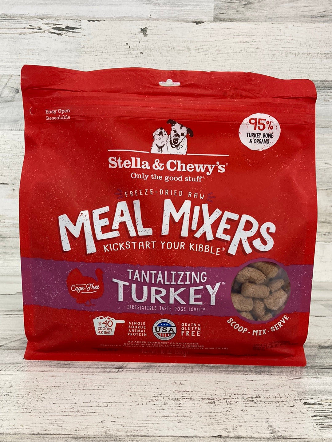Stella & Chewy Turkey Freeze Dried Meal Mixers