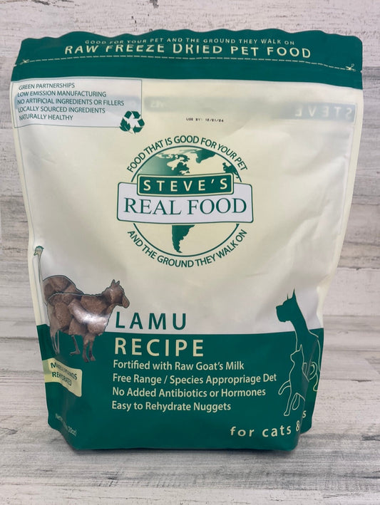 Steve's Freeze Dried Lamu Nuggets 20oz