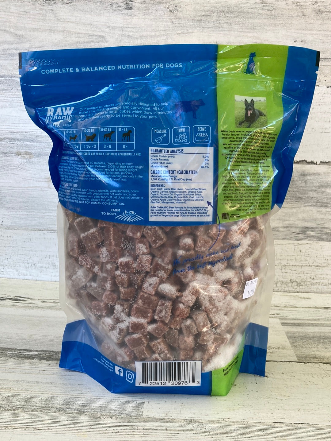 Raw Dynamic Frozen Beef