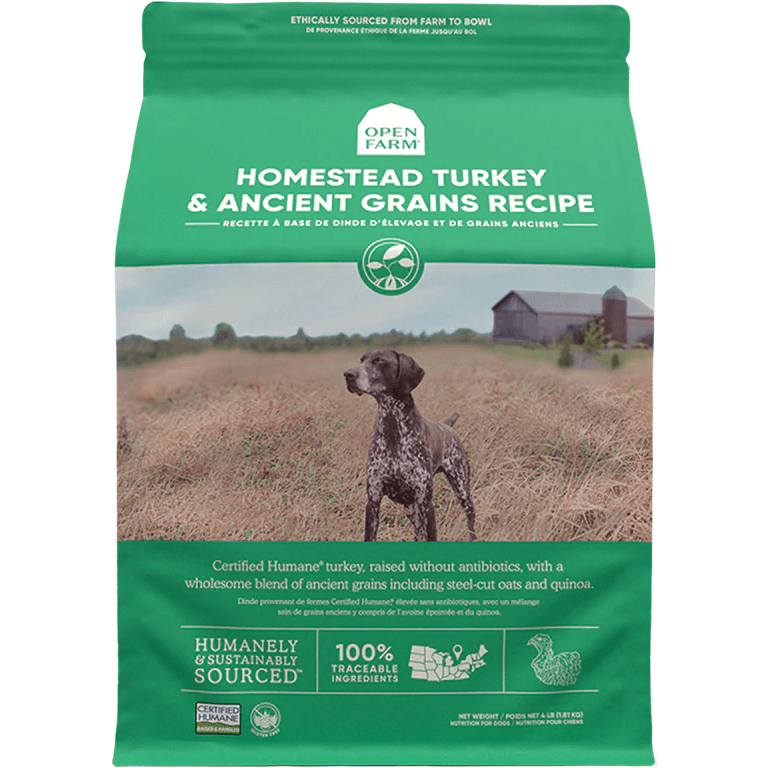 Open Farm Dog Food Homestead Turkey & Ancient Grains