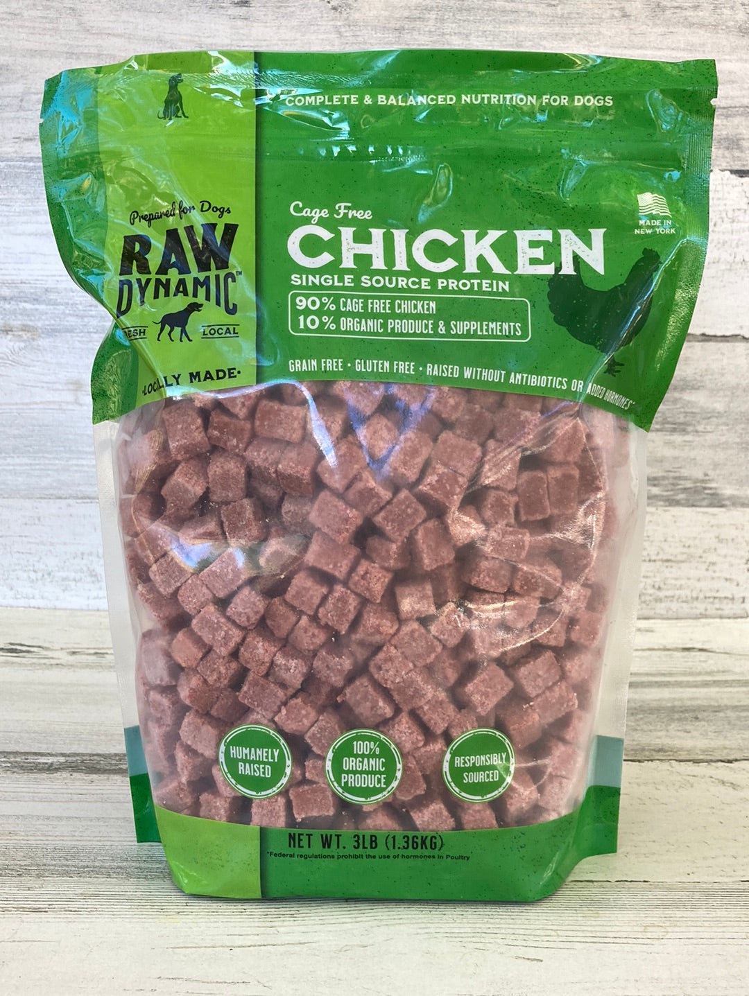 Raw Dynamic Frozen Canine Chicken