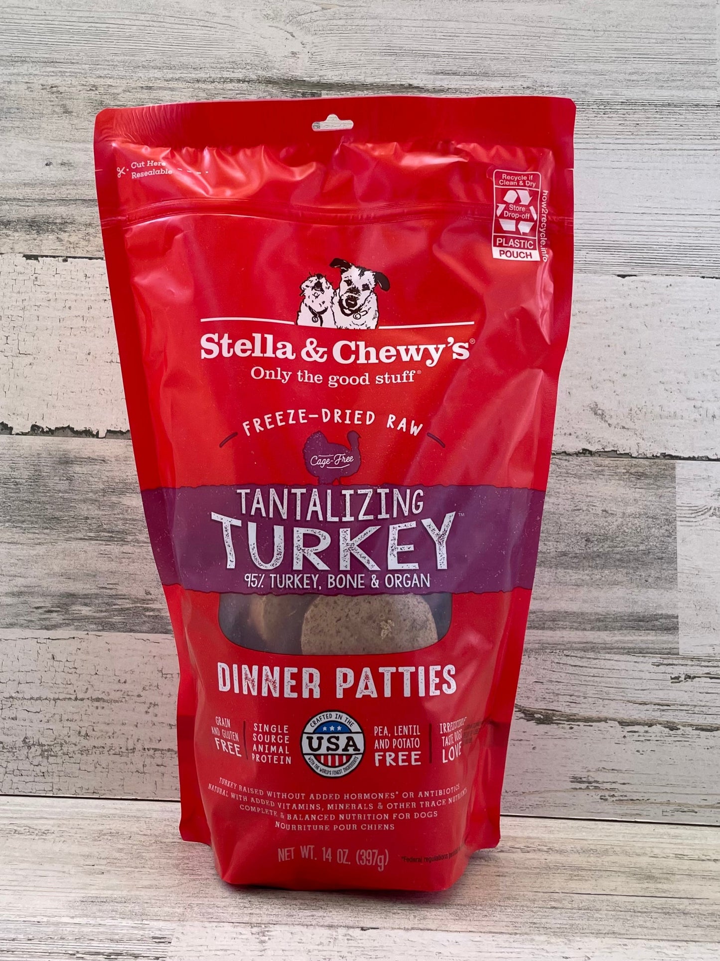 Stella & Chewy's Tantalizing Turkey Freeze Dried Raw Dog Food