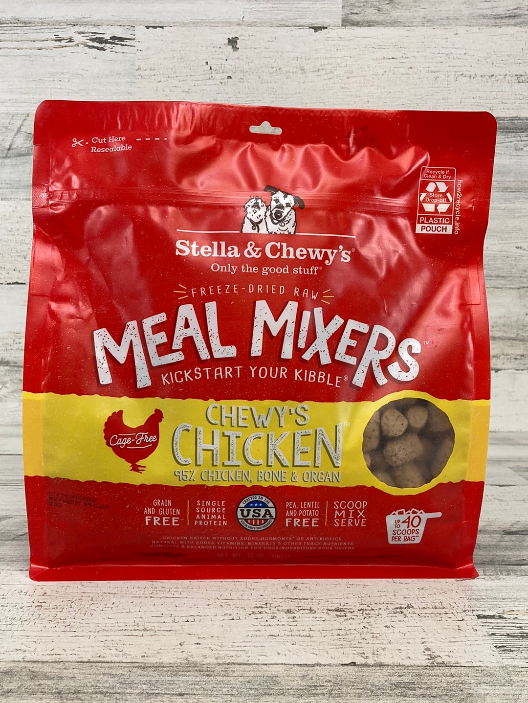 Stella & Chewy's Chicken Meal Mixers Freeze Dried Dog Food