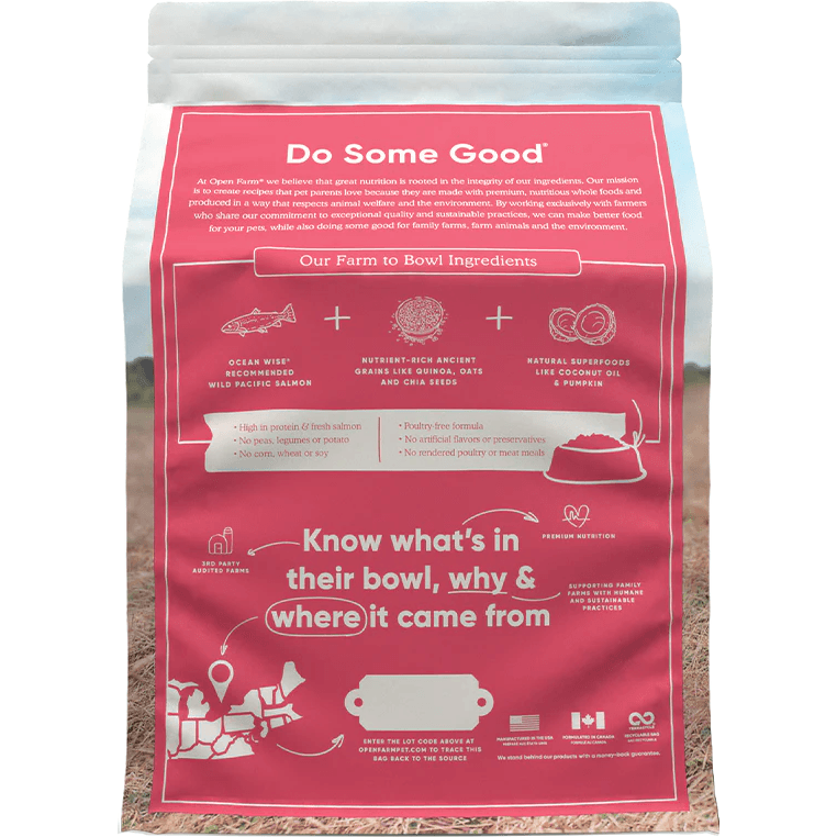 Open Farm Dog Food Wild-Caught Salmon & Ancient Grains