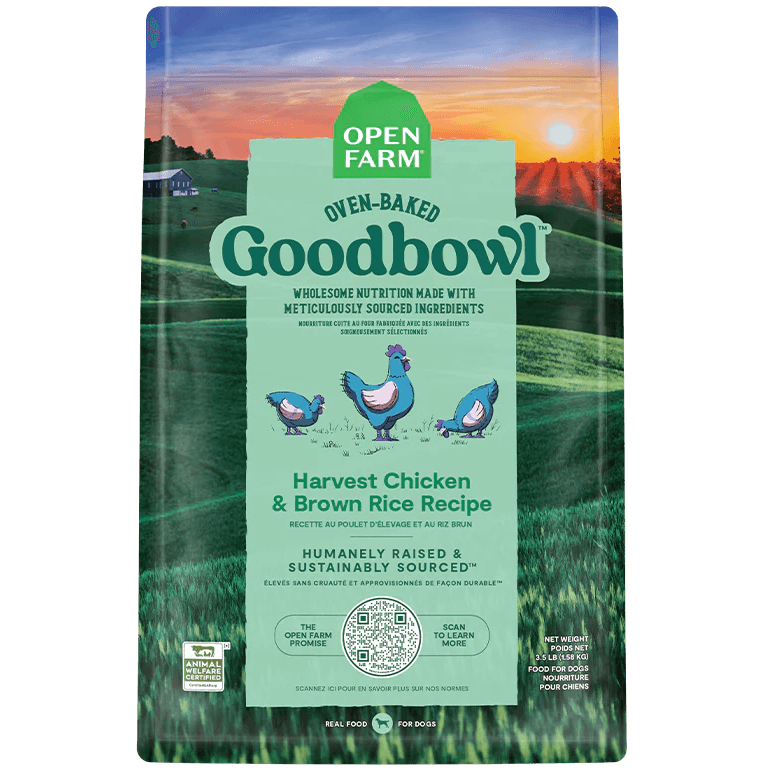 Open Farm GoodBowl Harvest Chicken & Brown Rice Recipe for Dogs