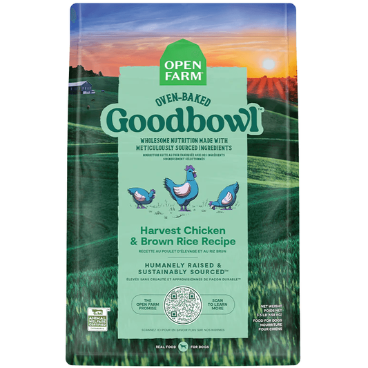 Open Farm GoodBowl Harvest Chicken & Brown Rice Recipe for Dogs
