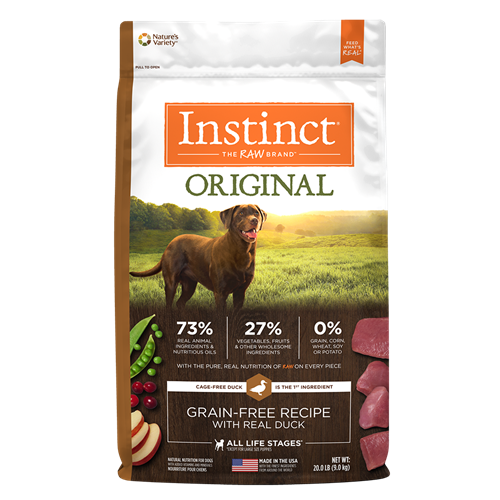 Nature's Variety Instinct Duck & Turkey Grain Free Dry Dog Food
