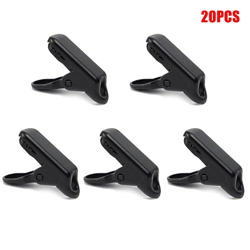 Jbhelth 5Pcs Heavy Duty Outdoor Camping Canopies Tent Awning Clamp Tarp Clips Set New