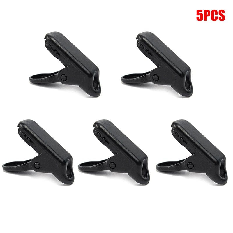 Jbhelth 5Pcs Heavy Duty Outdoor Camping Canopies Tent Awning Clamp Tarp Clips Set New