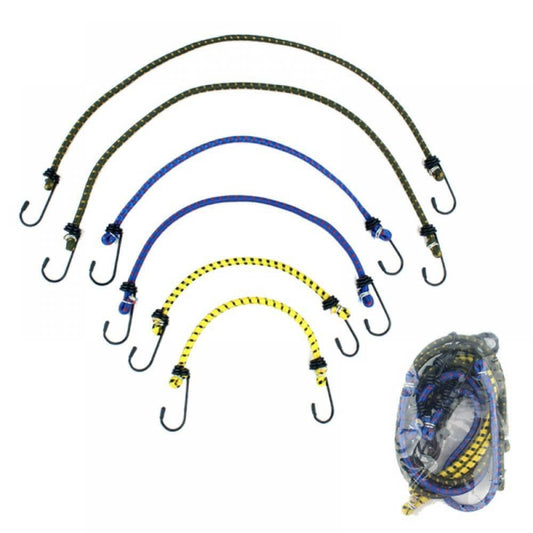 Left Wind Outdoor Bundled Rope 6 Piece Set Elastic Band Tent Rope Elastic Clothesline Camping Accessories Luggage Strapping Tent Accessori