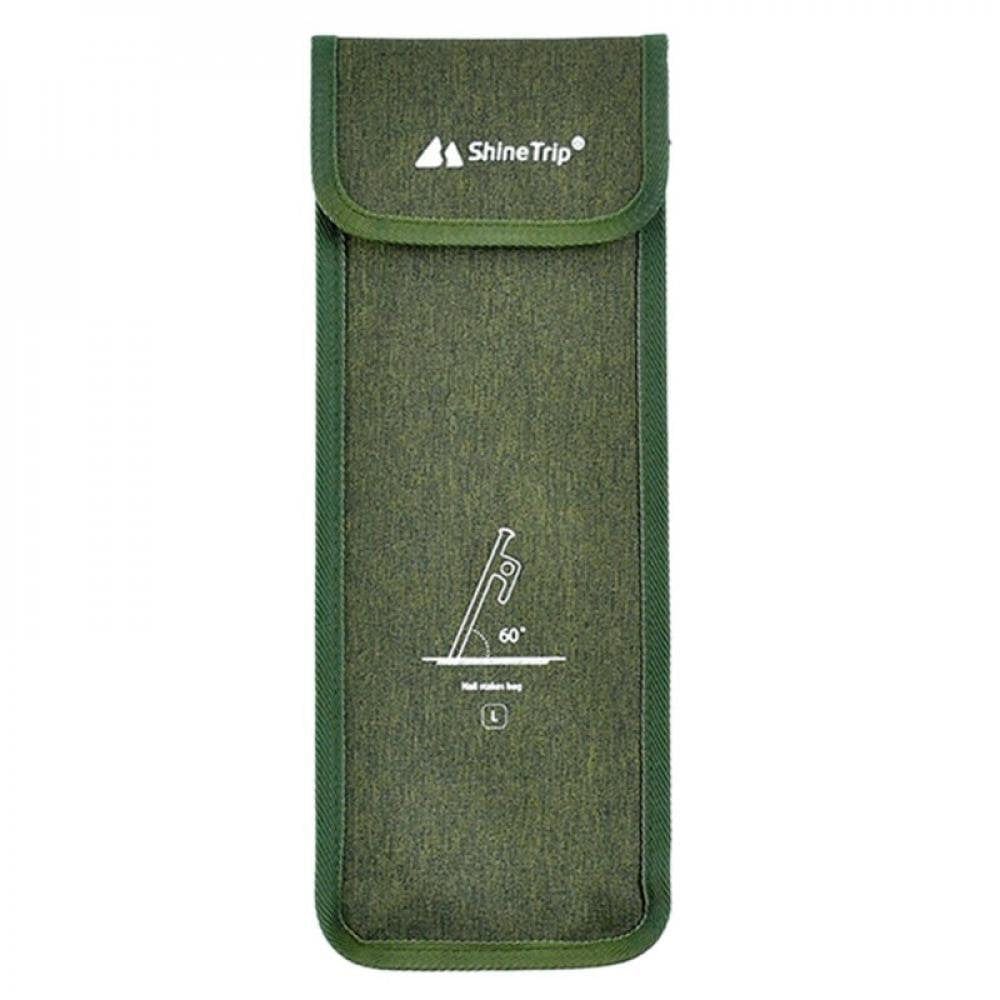 Left Wind Outdoor Camping Tent Nail Bag Oxford Cloth Windrope Tent Nail Bag Travel Accessories Storage Bag