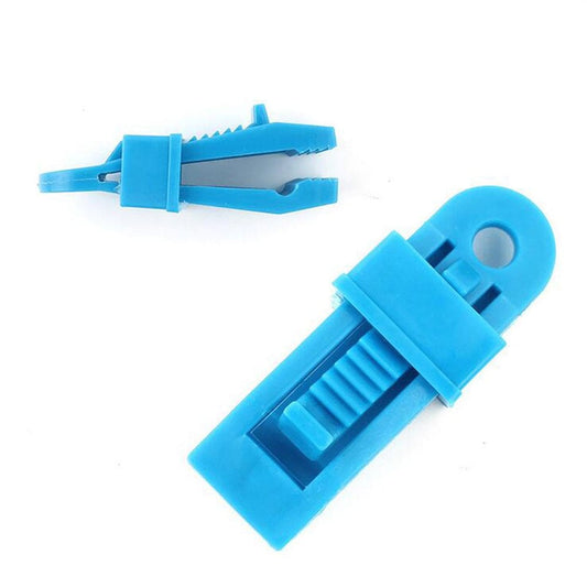 Manman Outdoor Tent Awning Clip Windproof Solid Color Clamp PP Fixed Buckle Camping Accessories
