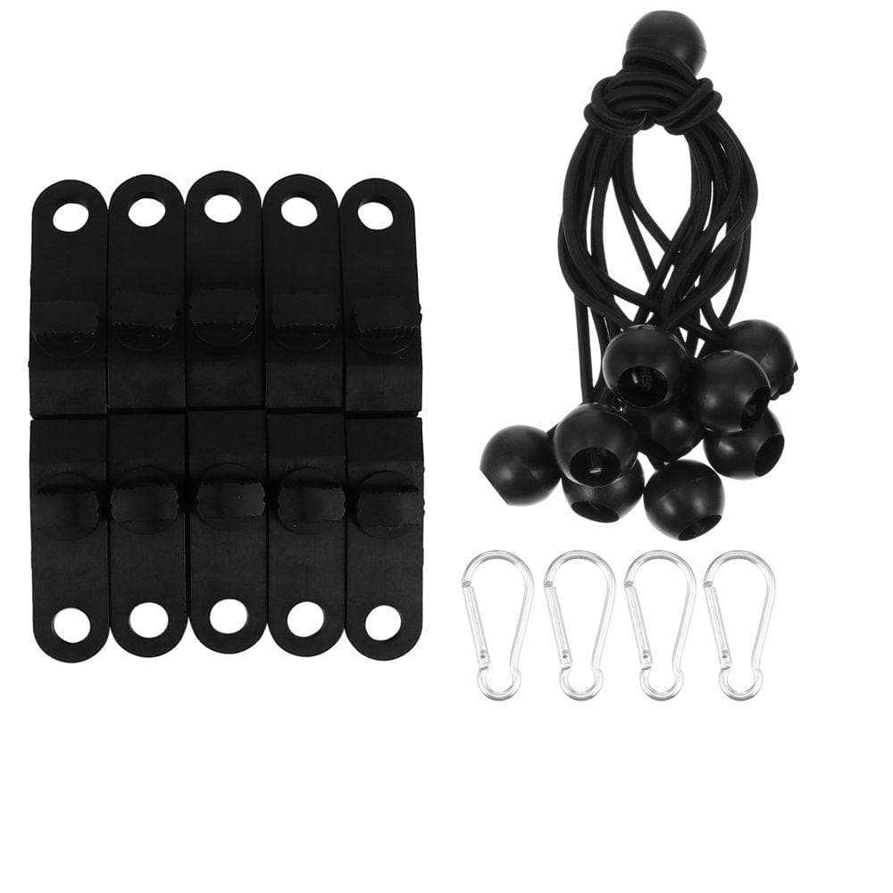 NUOLUX 1 Set Camping Tent Clips Nylon Awning Clips Outdoor Camping Accessories