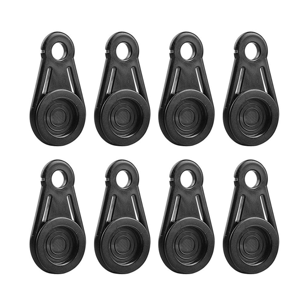 NUOLUX 8Pcs Tarp Clips Awning Clamp Set Instant Clip Camping Tent Fixing Accessories