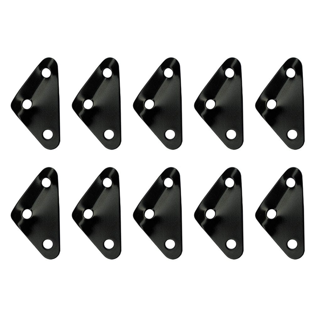 Okwish Tent Tensioners Red Aluminum Alloy Triangle 20 Pieces Canopy Rope Buckle