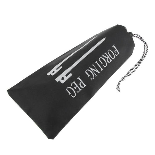 Peg Bag, Portable Oxford Tent Stakes Storage Carrying Bags for Camping, Hiking, Gardening - 40Cm
