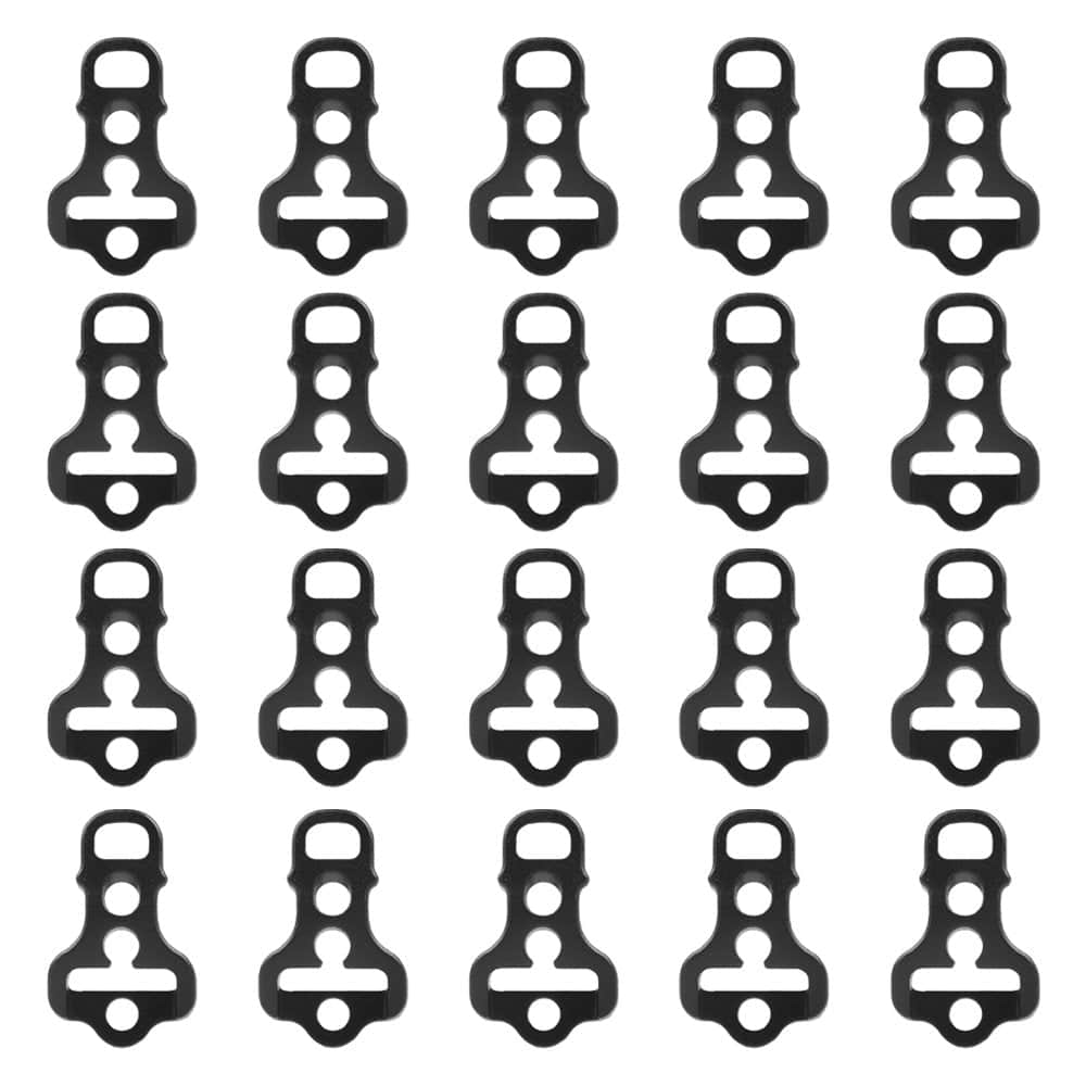 Portable Camping Tent Wind Rope Fasteners Picnicking Windproof Awning Cord Lanyard Fixing Fastening Tensioner Outdoor Equipment 20 Pieces