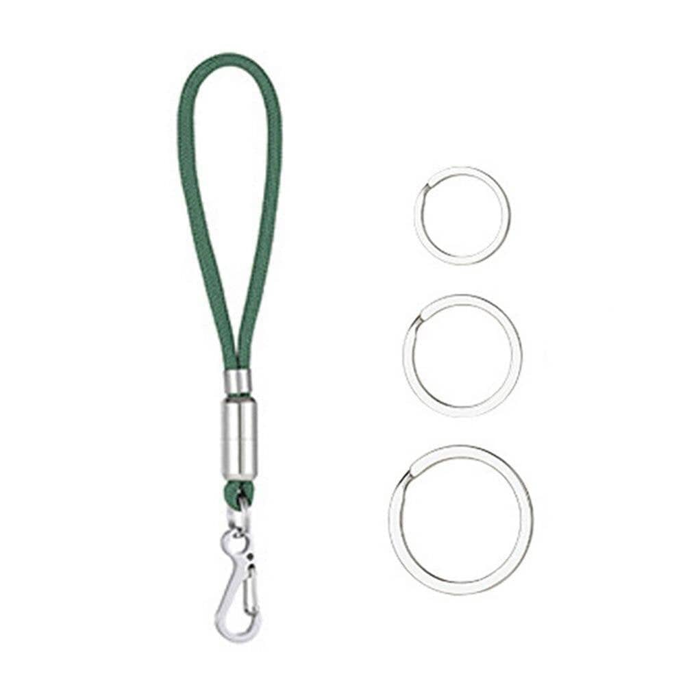 Praeter Outdoor Keychain Carabiner Anti-Lost Hand Strap Keys Tools Holders Camping Hiking Climbing Hand Straps Outdoor Accessories