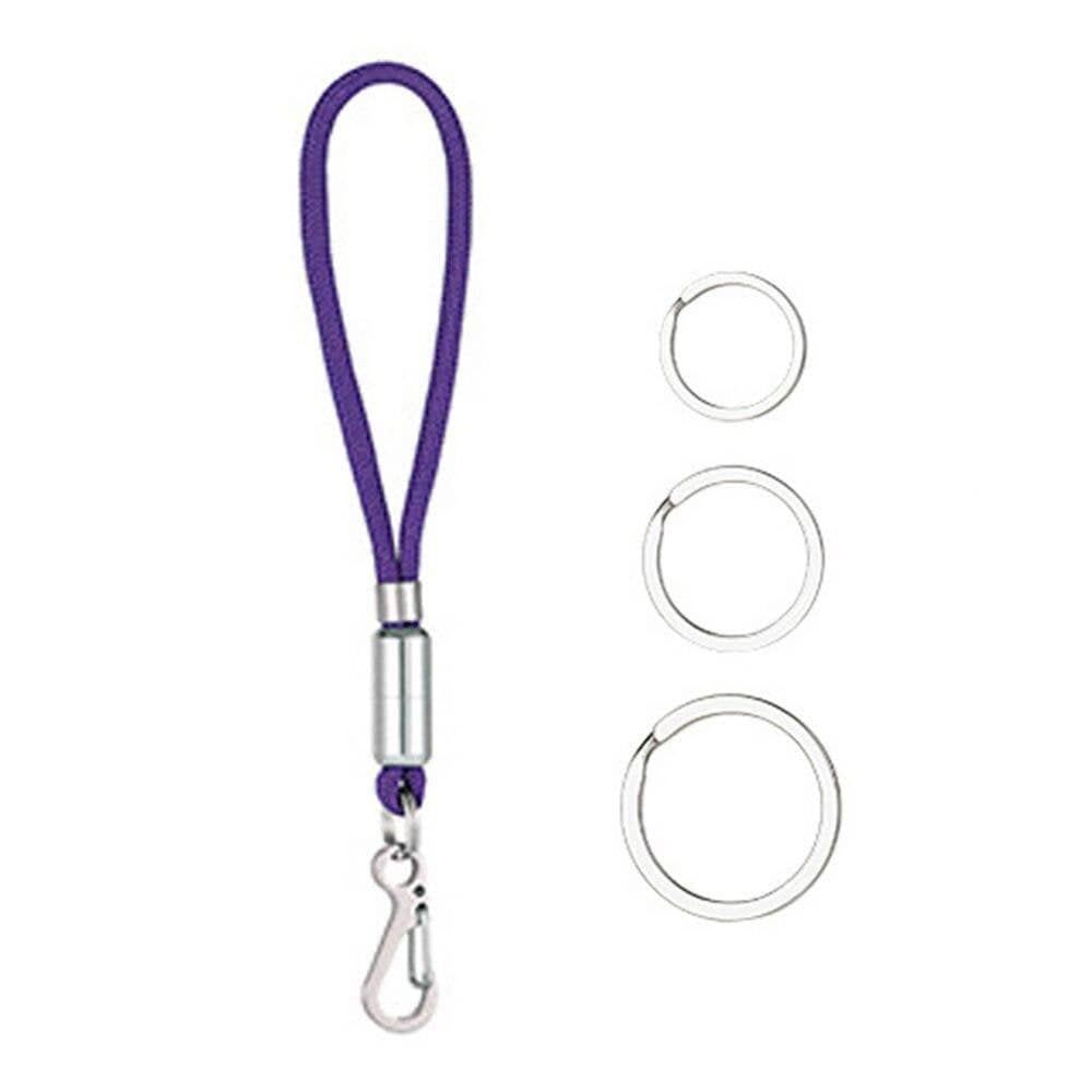 Praeter Outdoor Keychain Carabiner Anti-Lost Hand Strap Keys Tools Holders Camping Hiking Climbing Hand Straps Outdoor Accessories