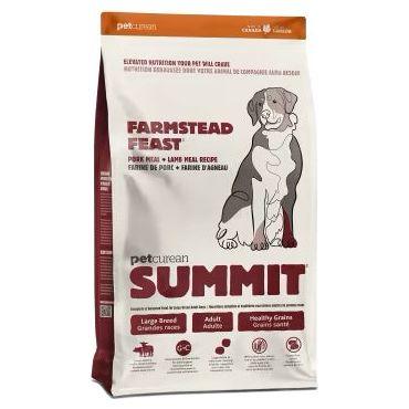 Summit Farmstead Feast Pork Meal + Lamb Meal Recipe For Large Breed Adult Dogs