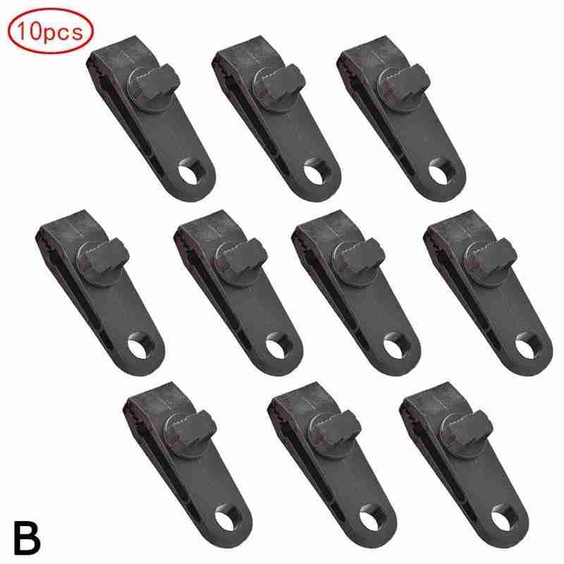 Tents Wind Rope Clamp Awnings Outdoor Camping Plastic Clip Tents Accessories