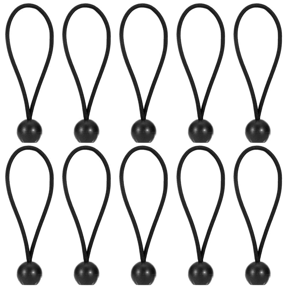 Tomshine 10Pcs Bungee Cord Tarp Tarpaulin Ties Cord Elastic Rope Canopy Tie down Cord Camping Tent Accessories