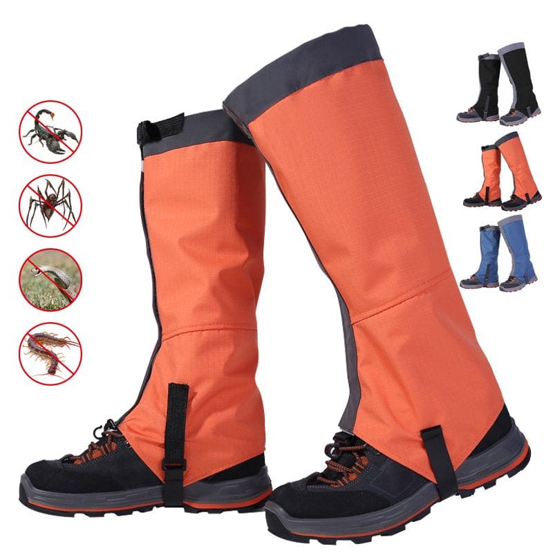 Waterproof anti Bite Snake Insect Guard Leg Covers Snow Proof Legging Gaiters Legs Protection for Outdoor Mountain Climbing Hunting Camping Hiking